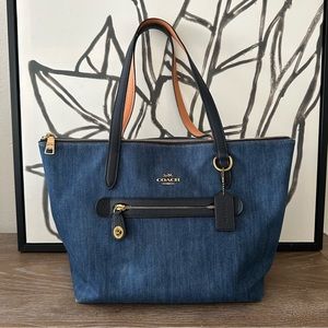 Coach ♡ Taylor Tote Denim
